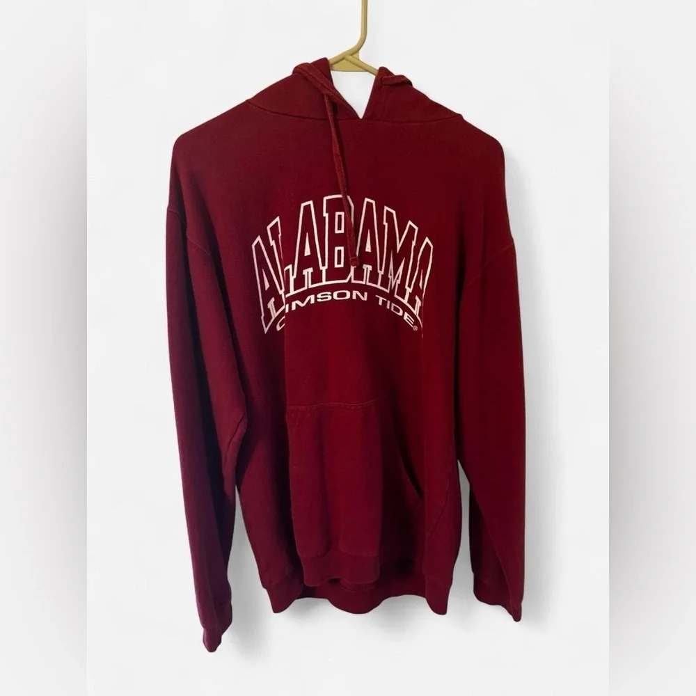 NCAA Red and white Alabama Crimson Tide hoodie